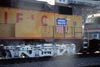Back of 6926 as it leaves the station.